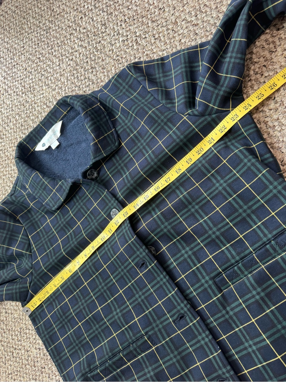 Vermont Country Store Ella Simone Soft Knit Jacket With Plush Lining size XL - Picture 9 of 11